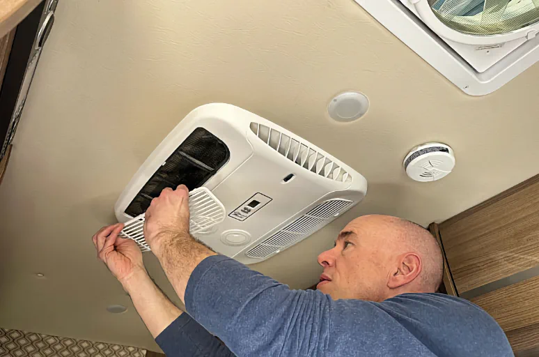 RV AC & Heating on-site in Garland, TX