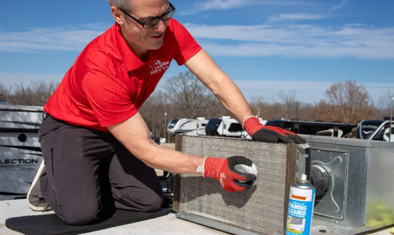 RV AC & Heating on-site in Bellingham, WA