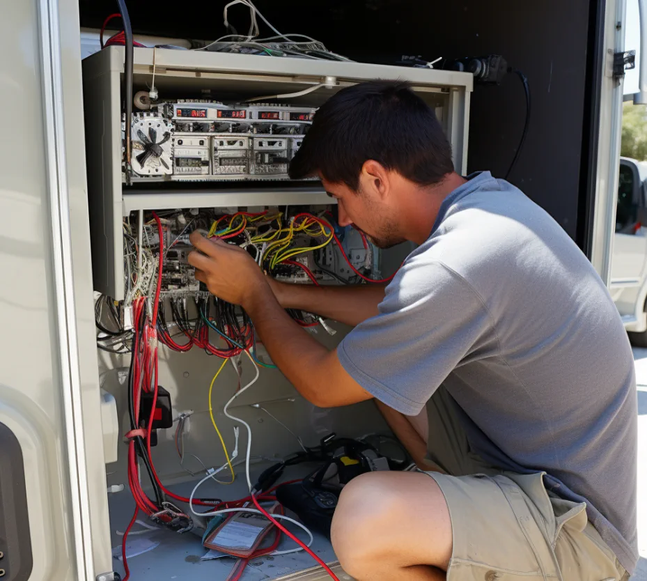 RV Electrical & Solar on-site in Arlington, TX