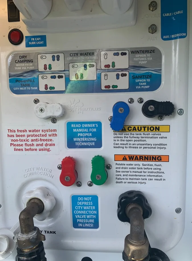 RV Winterization on-site in Gig Harbor, WA