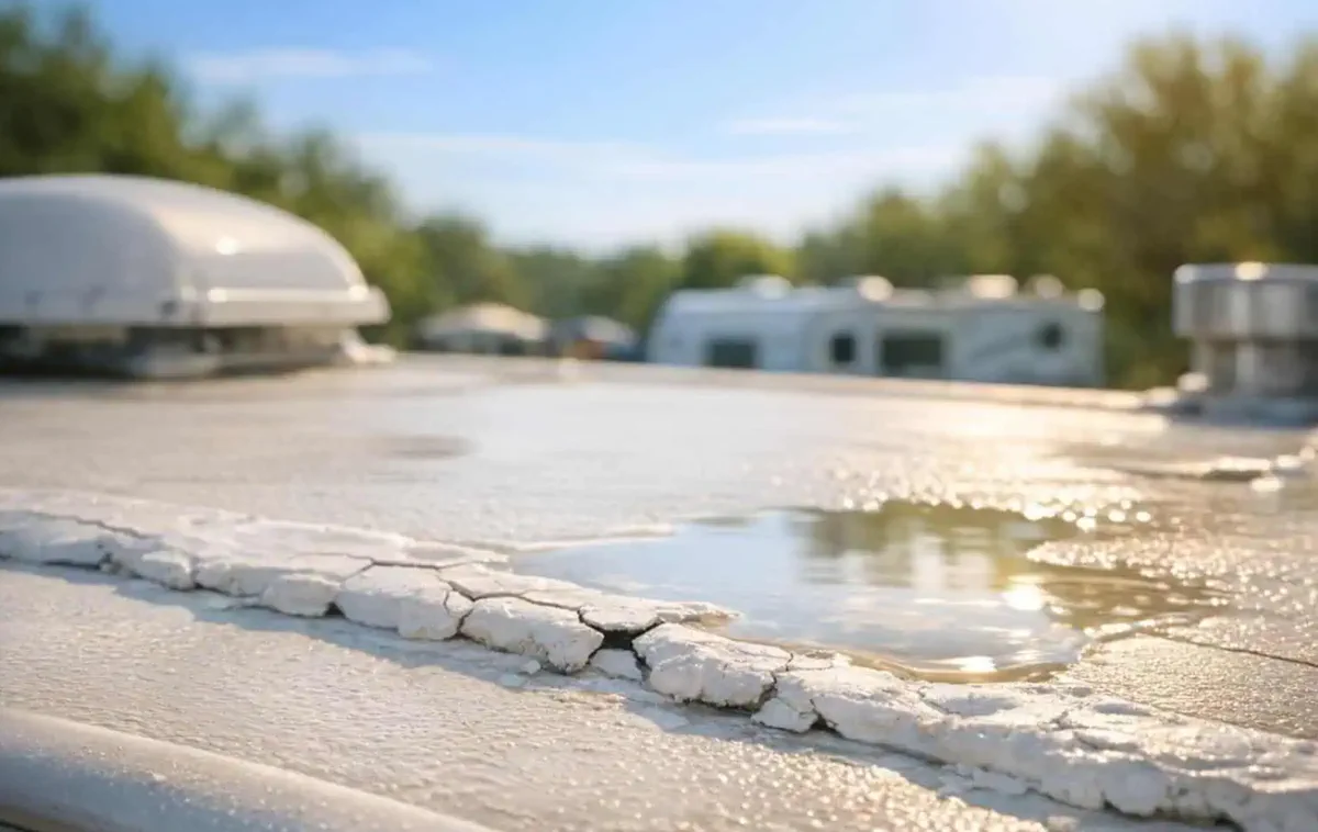 RV Water Damage on-site in West Palm Beach, FL