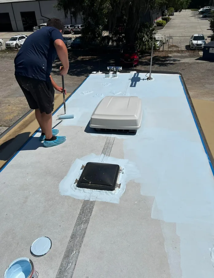 RV Roof Repair on-site in Orlando, FL